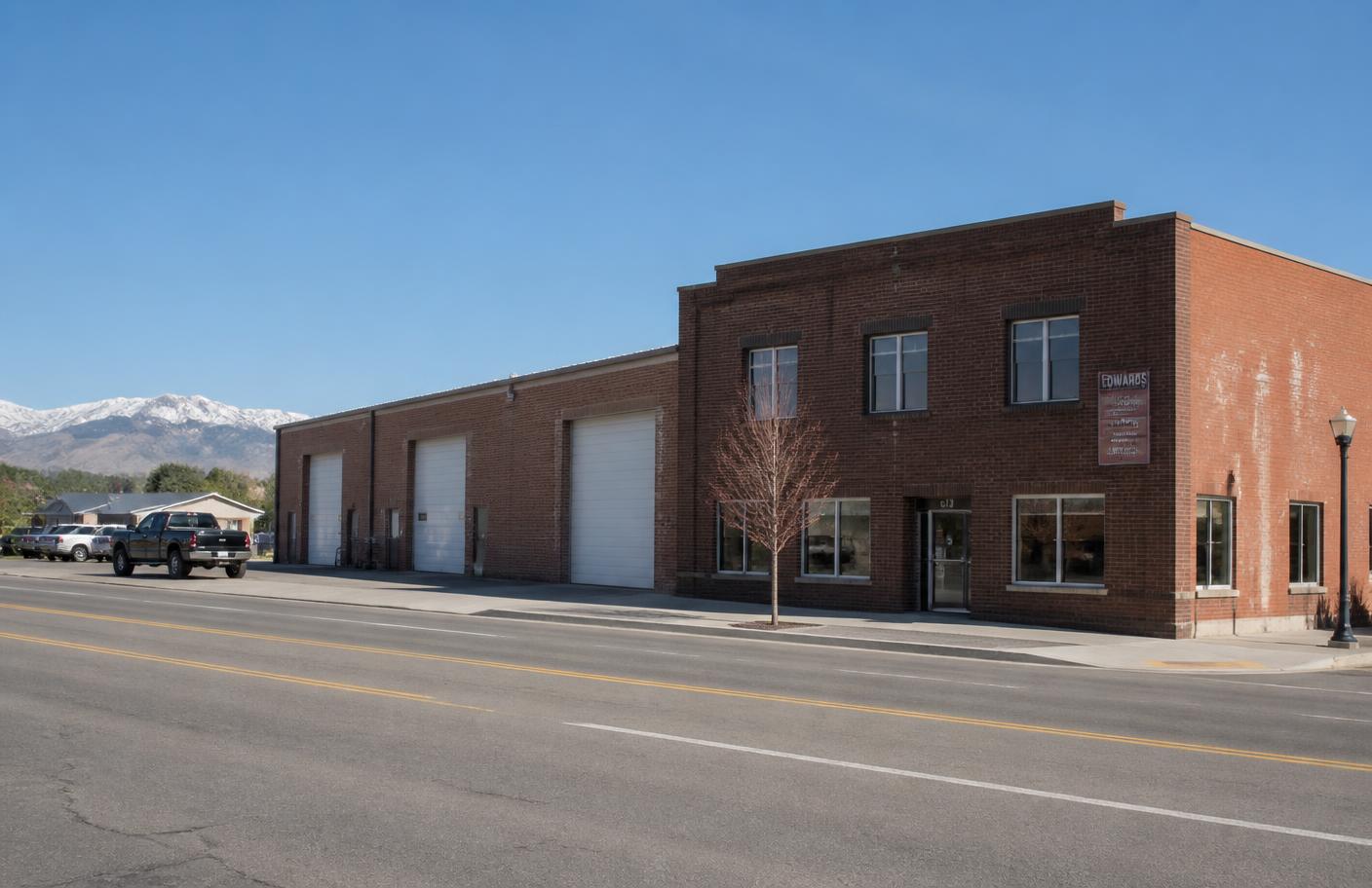 The Imran Weaving mill and wholesale office on Canal Street in Helena, Montana